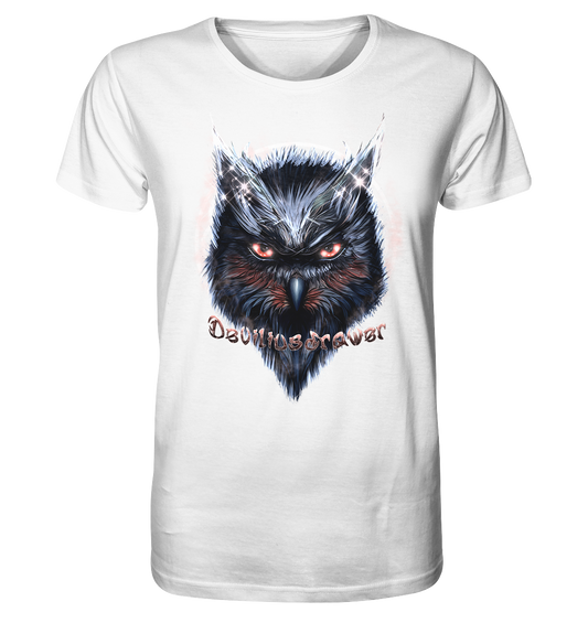 Deviliusdrawer Fire Owl - Organic Shirt