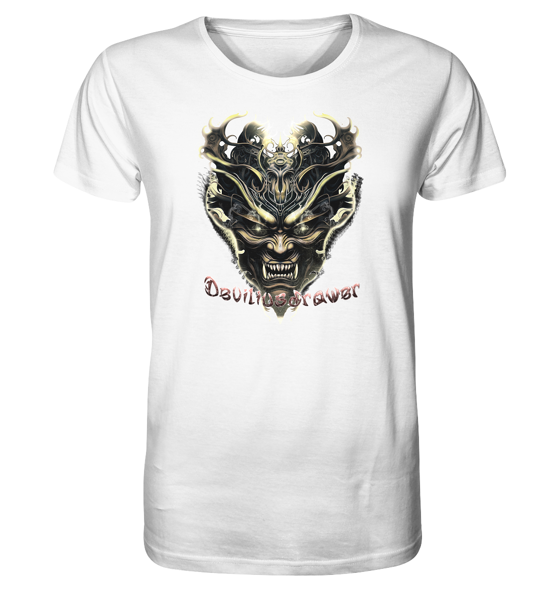 Deviliusdrawer Golden Demon Vampire - Organic Shirt