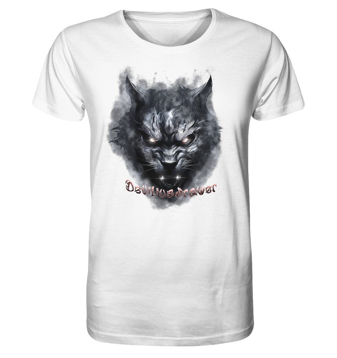 Deviliusdrawer Dark Beast Tiger  - Organic Shirt
