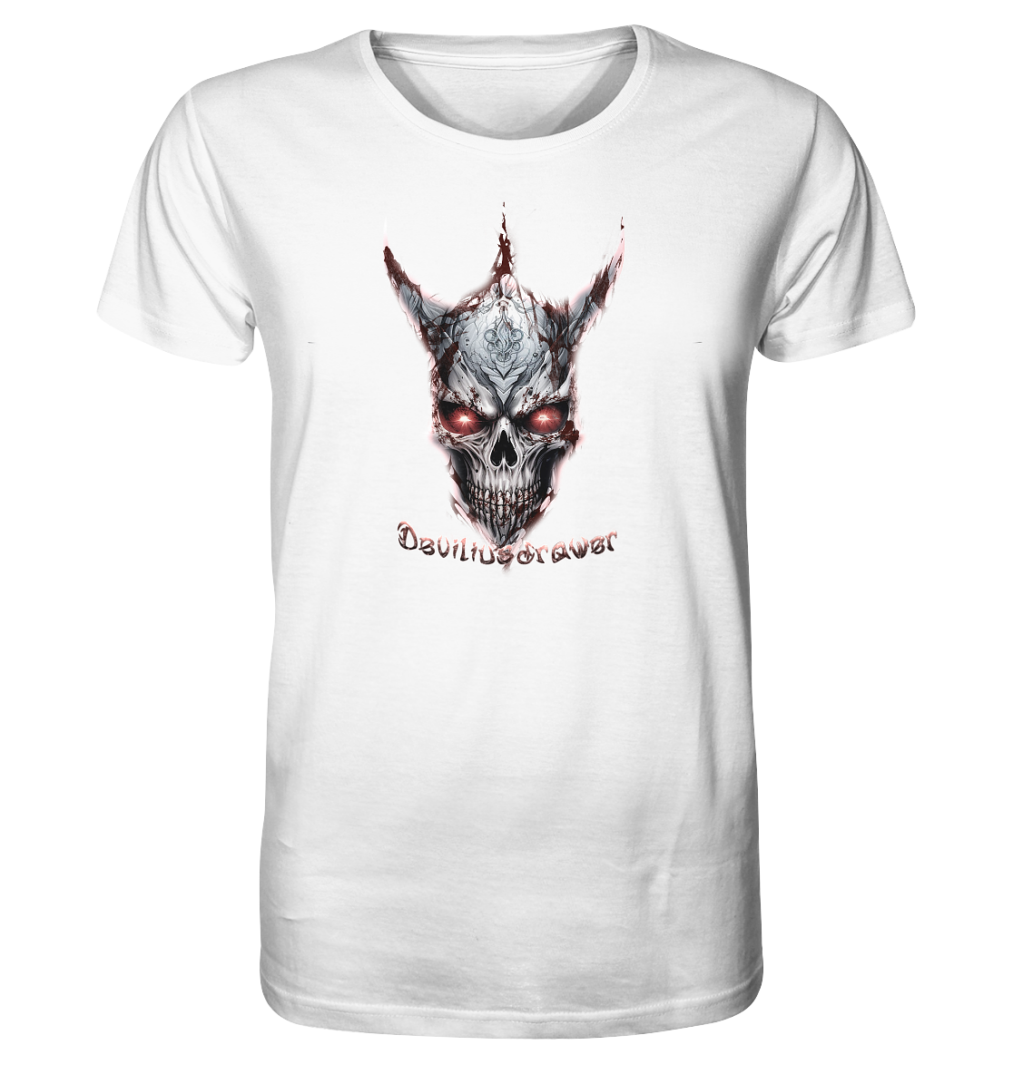 Deviliusdrawer Bloody Skeleton - Organic Shirt