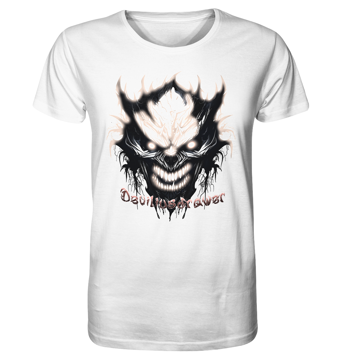 Deviliusdrawer Crazy Glow Devil - Organic Shirt