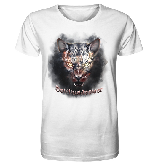 Deviliusdrawer Smoke Tiger - Organic Shirt