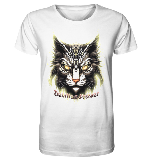 Deviliusdrawer Golden Cat - Organic Shirt