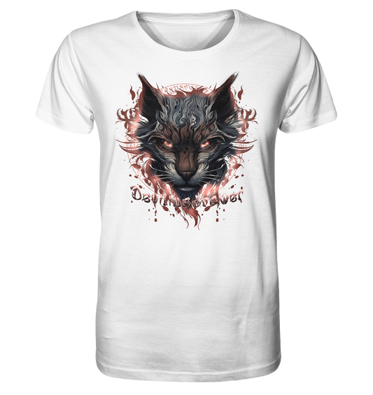 Deviliusdrawer Devil Cat - Organic Shirt