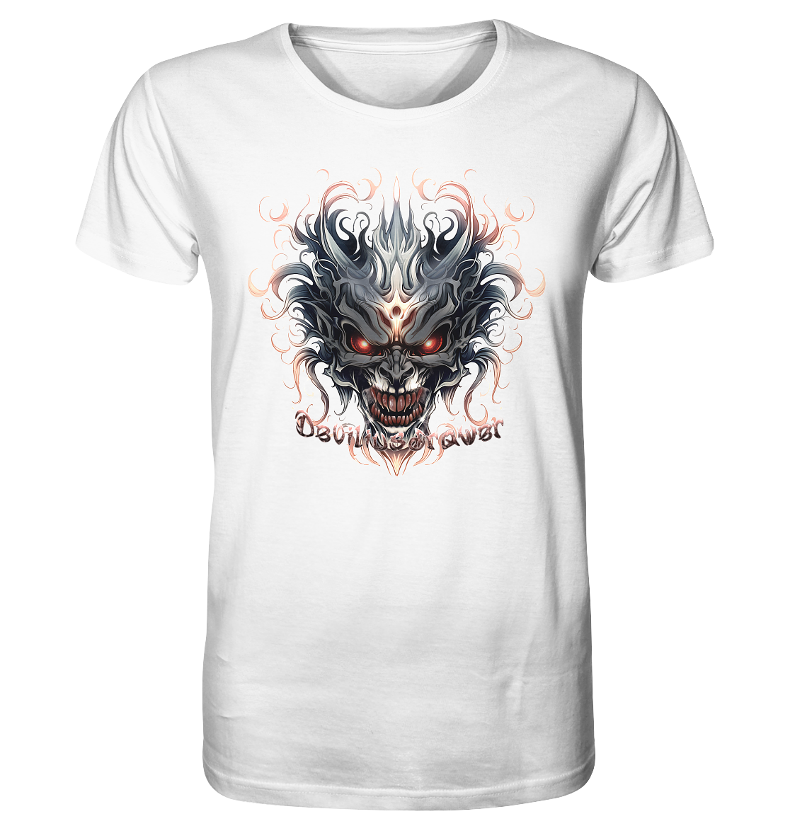 Deviliusdrawer Demon Mask - Organic Shirt