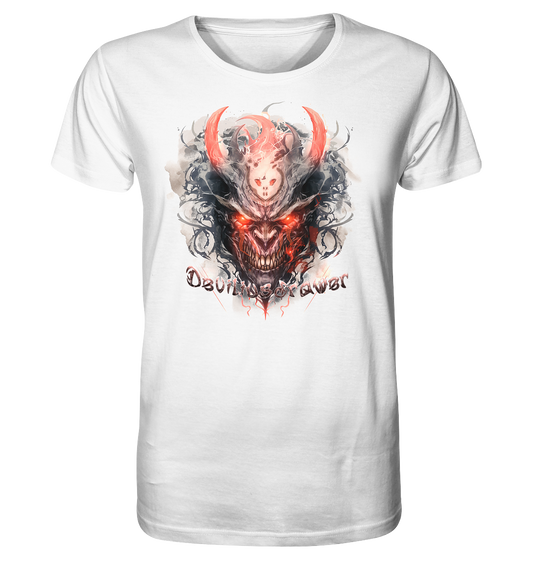 Deviliusdrawer Red Horn Devil - Organic Shirt