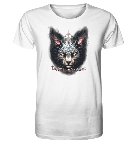 Deviliusdrawer Myshtical Redeyed Cat - Organic Shirt