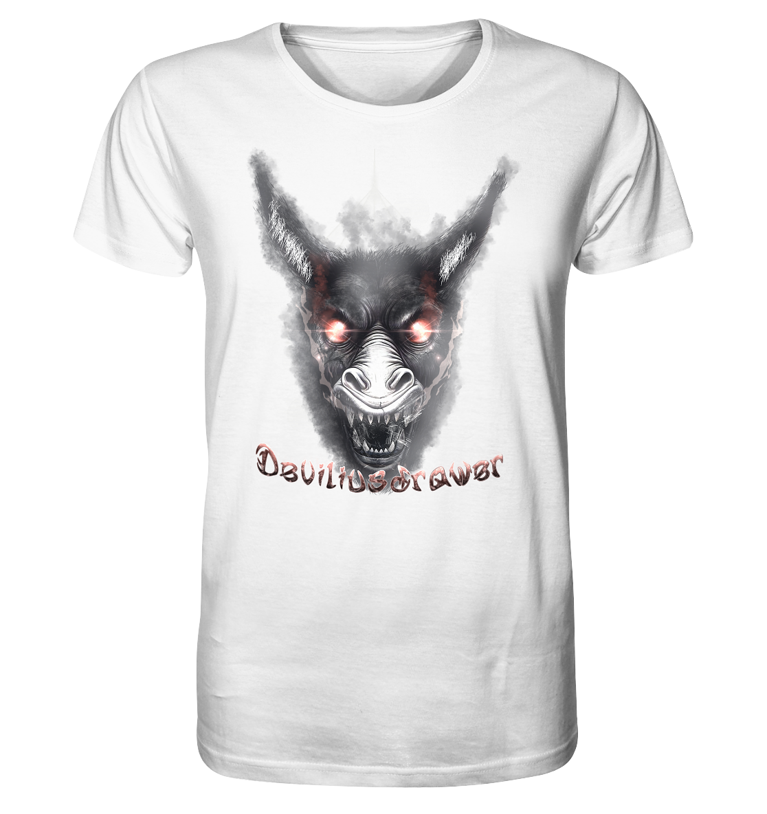 Deviliusdrawer Evil Donkey - Organic Shirt