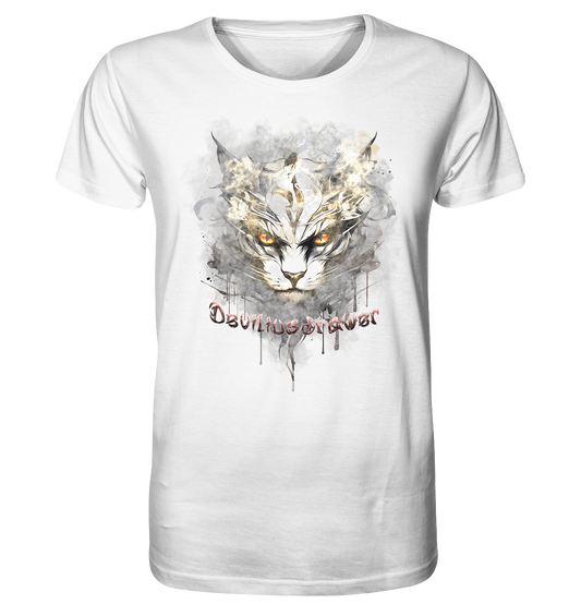 Deviliusdrawer White Catgod - Organic Shirt