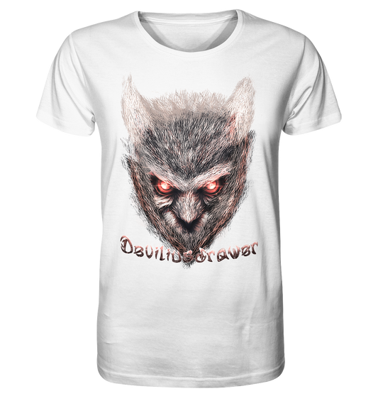 Deviliusdrawer Red Eyed Owl - Organic Shirt