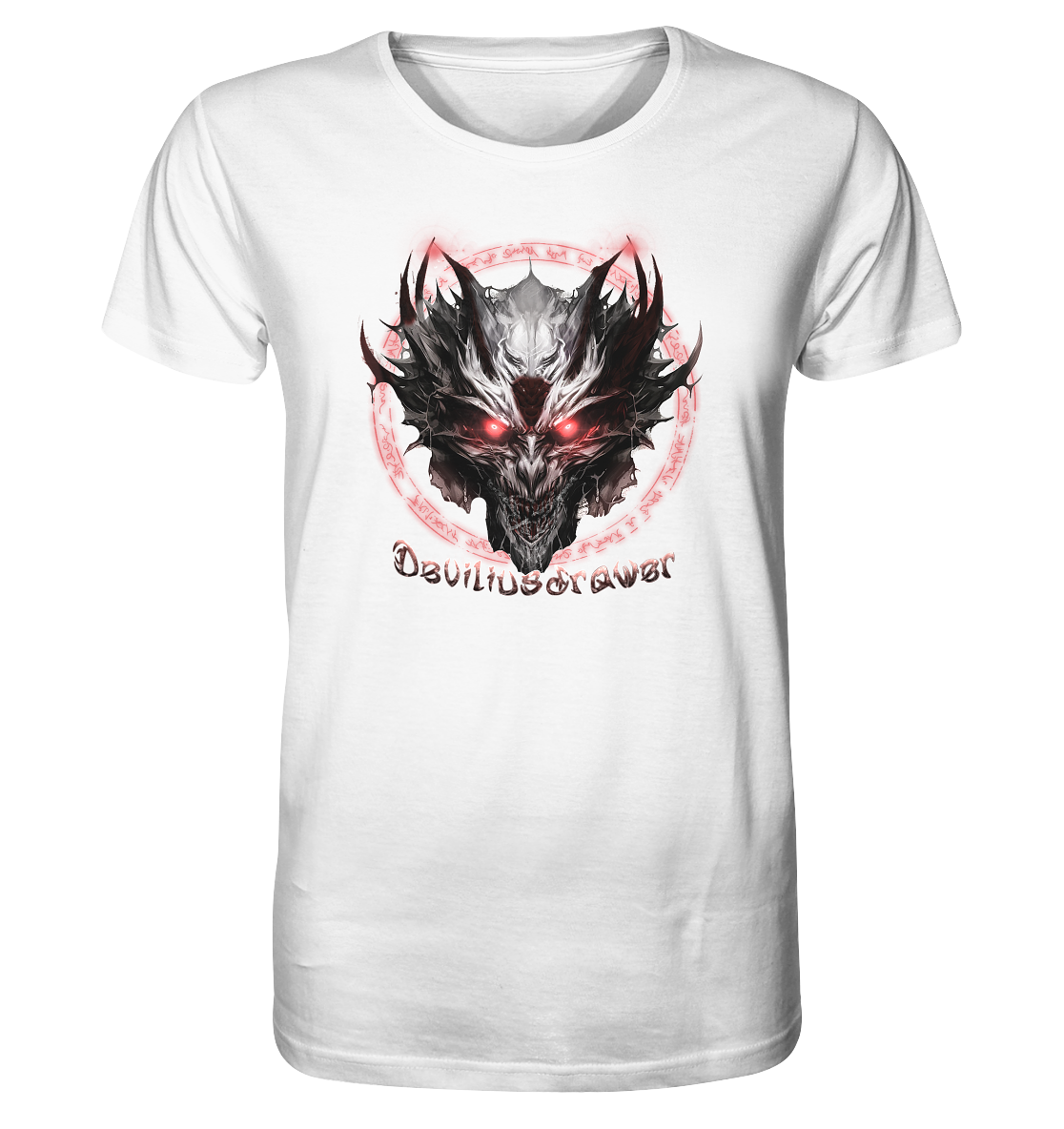 Deviliusdrawer Magic Glow Devil - Organic Shirt