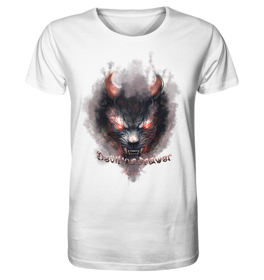 Deviliusdrawer Red Smoked Cat - Organic Shirt