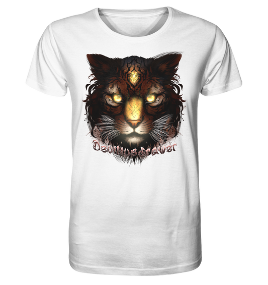Deviliusdrawer Gold Tigercat - Organic Shirt