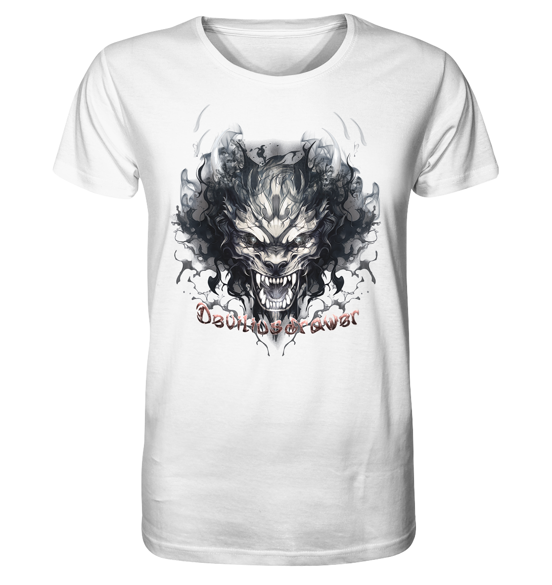 Deviliusdrawer Smoke Beast - Organic Shirt