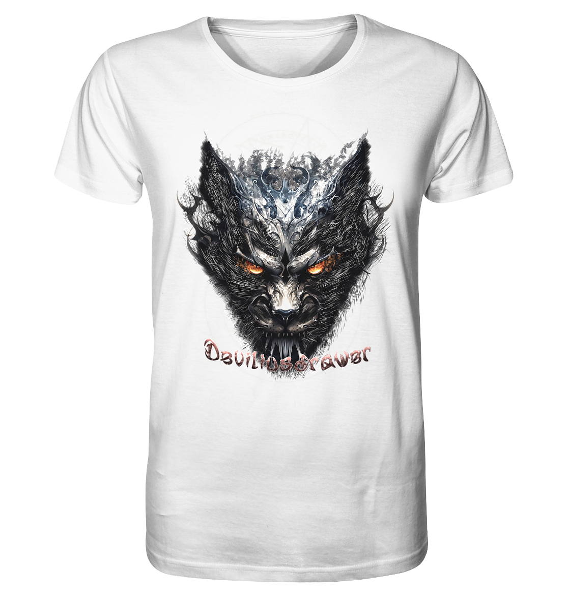 Deviliusdrawer Iron Cat - Organic Shirt