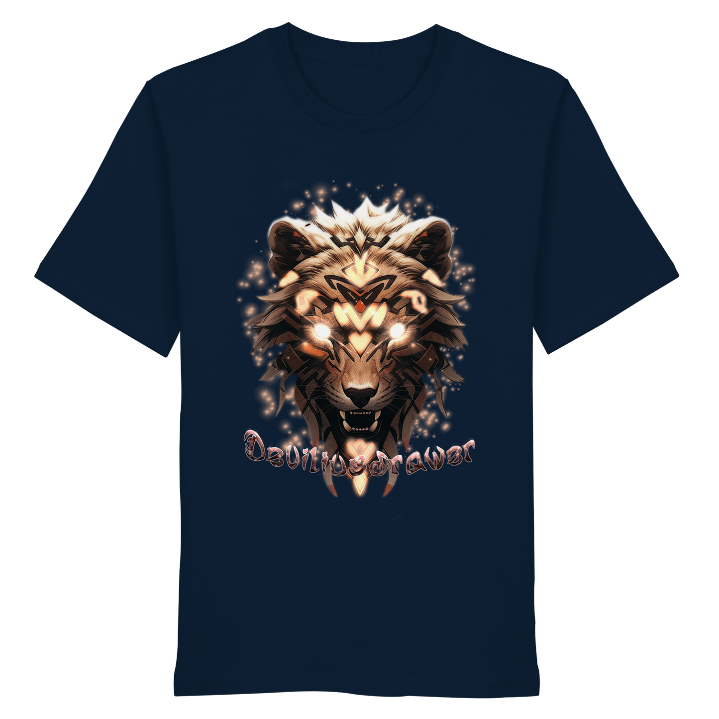 Deviliusdrawer Gold Weartiger - Organic Shirt