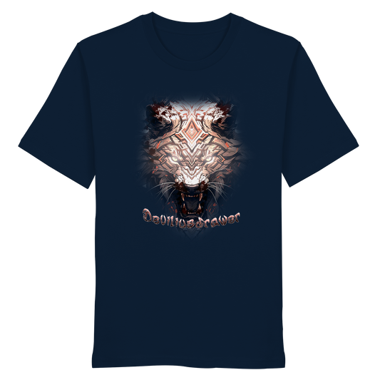Deviliusdrawer Gold Metal Tiger - Organic Shirt