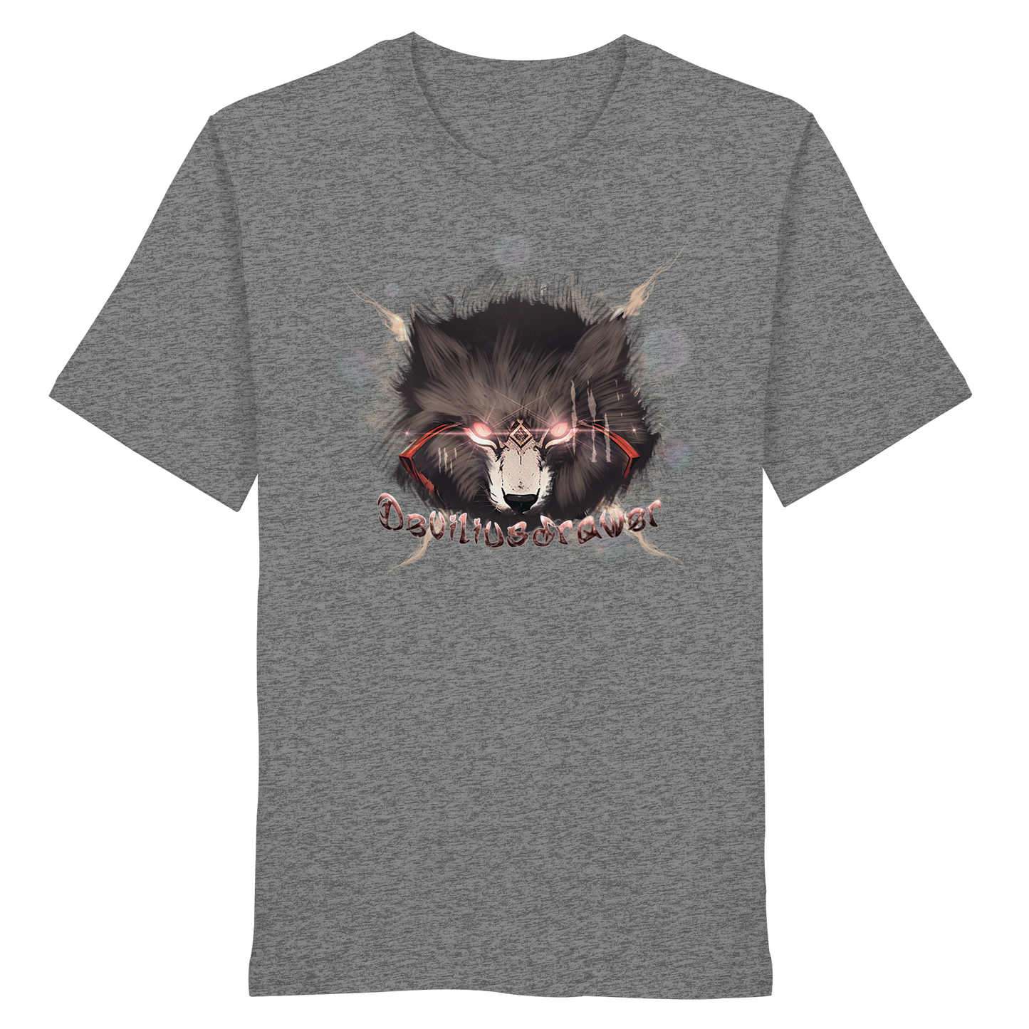 Deviliusdrawer Sparking Wolf - Organic Shirt