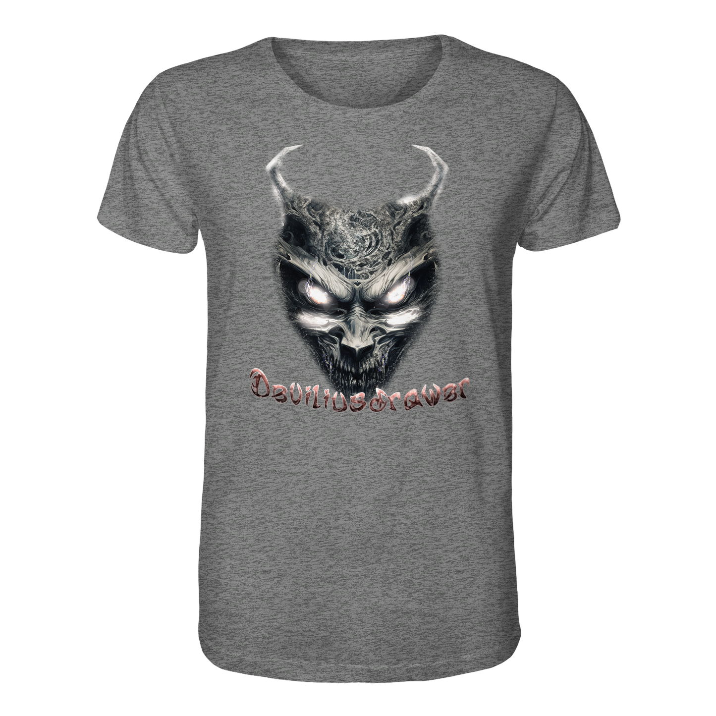 Deviliusdrawer Demonic Evil Zombie - Organic Shirt