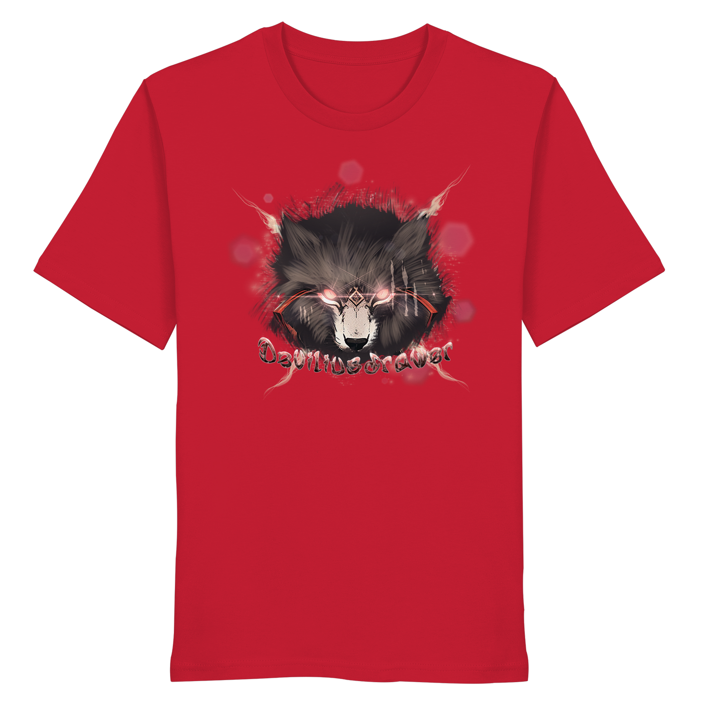Deviliusdrawer Sparking Wolf - Organic Shirt