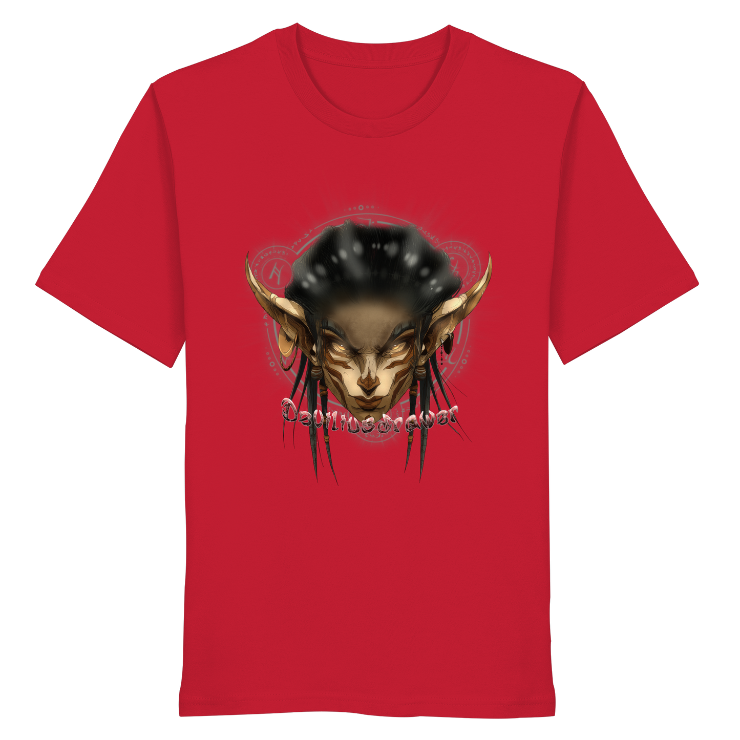 Deviliusdrawer Gold Magician Elf - Organic Shirt