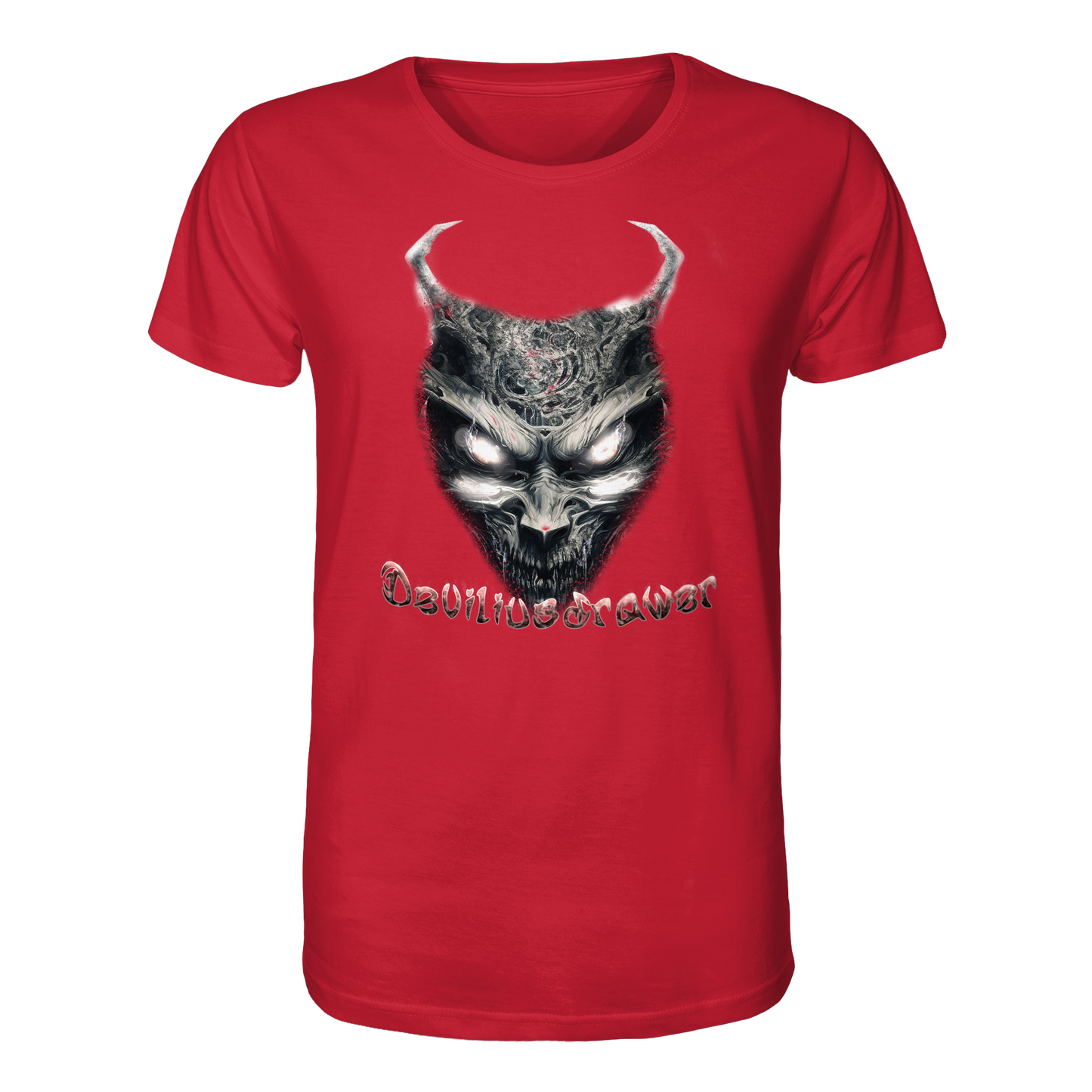 Deviliusdrawer Demonic Evil Zombie - Organic Shirt