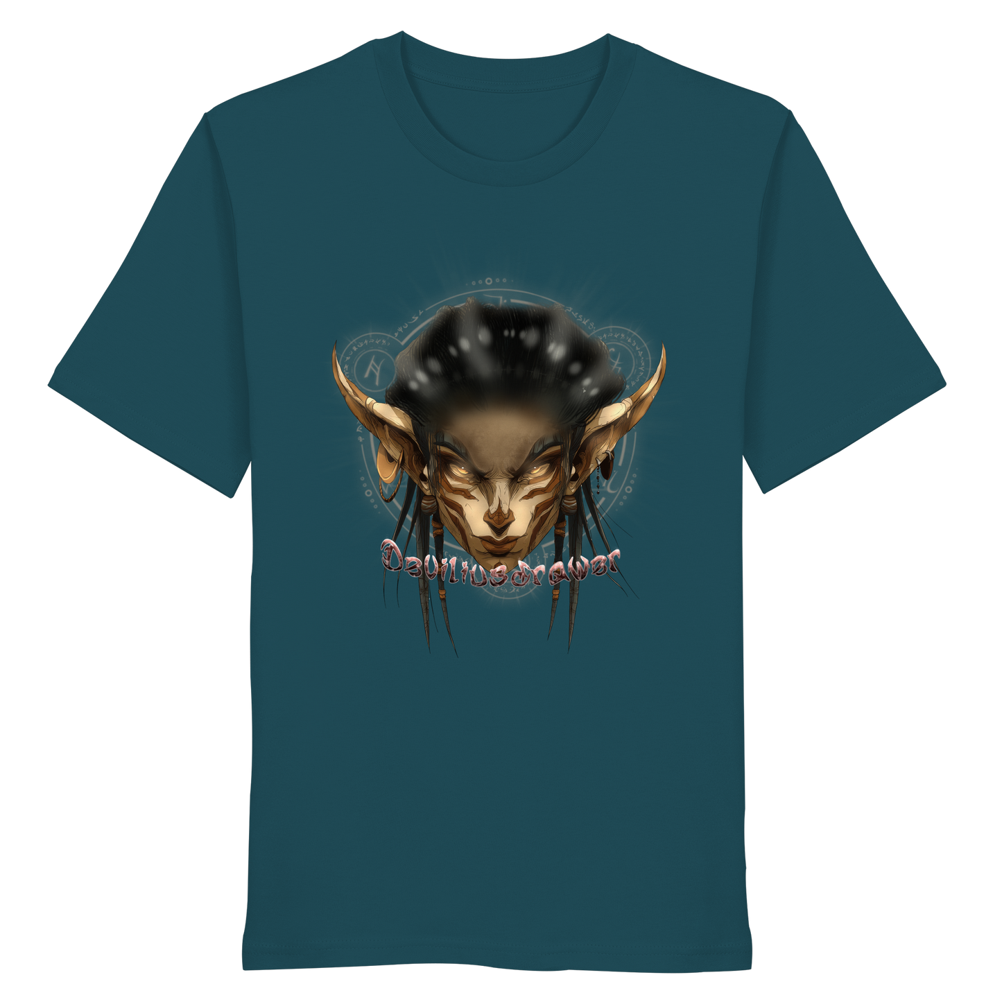 Deviliusdrawer Gold Magician Elf - Organic Shirt