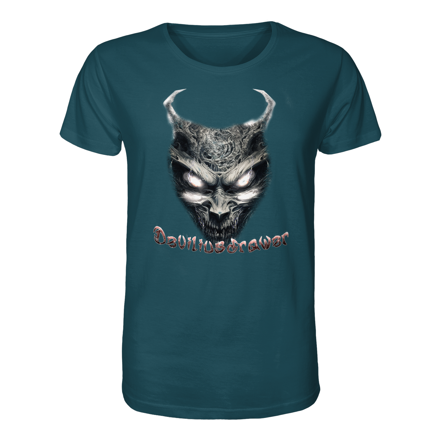 Deviliusdrawer Demonic Evil Zombie - Organic Shirt