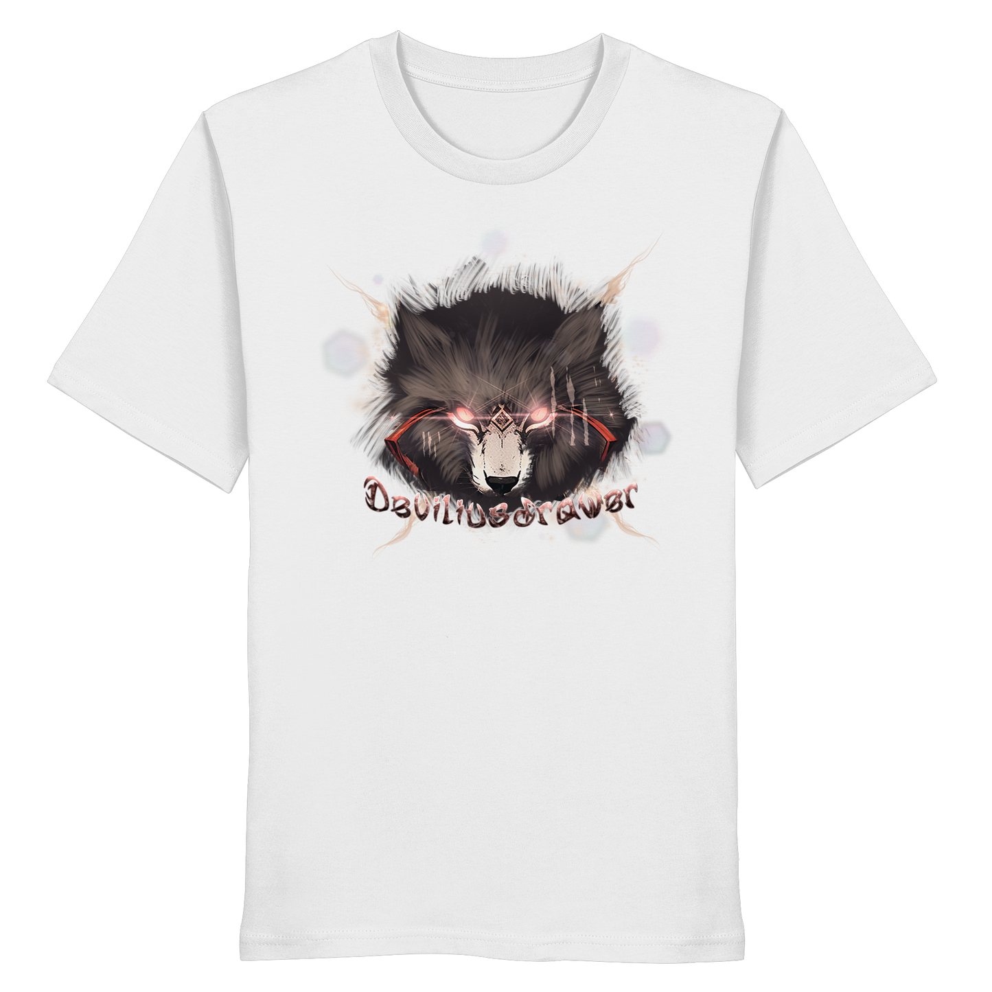 Deviliusdrawer Sparking Wolf - Organic Shirt