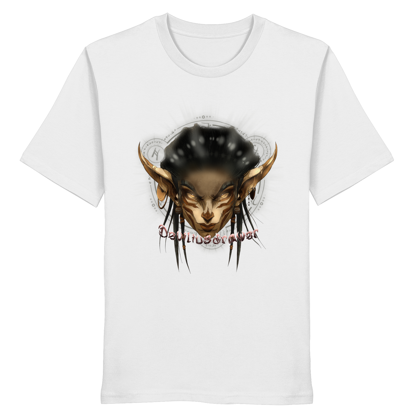 Deviliusdrawer Gold Magician Elf - Organic Shirt