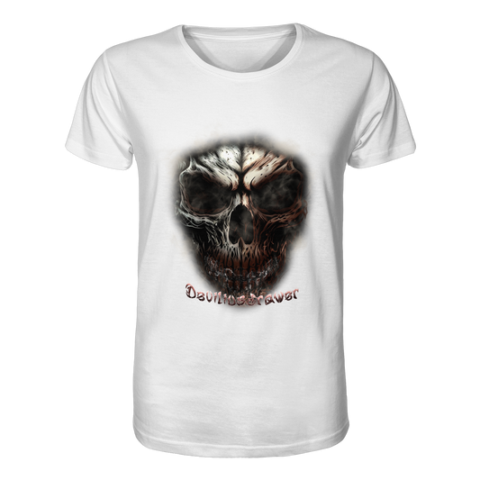 Deviliusdrawer Fire Skeleton - Organic Shirt