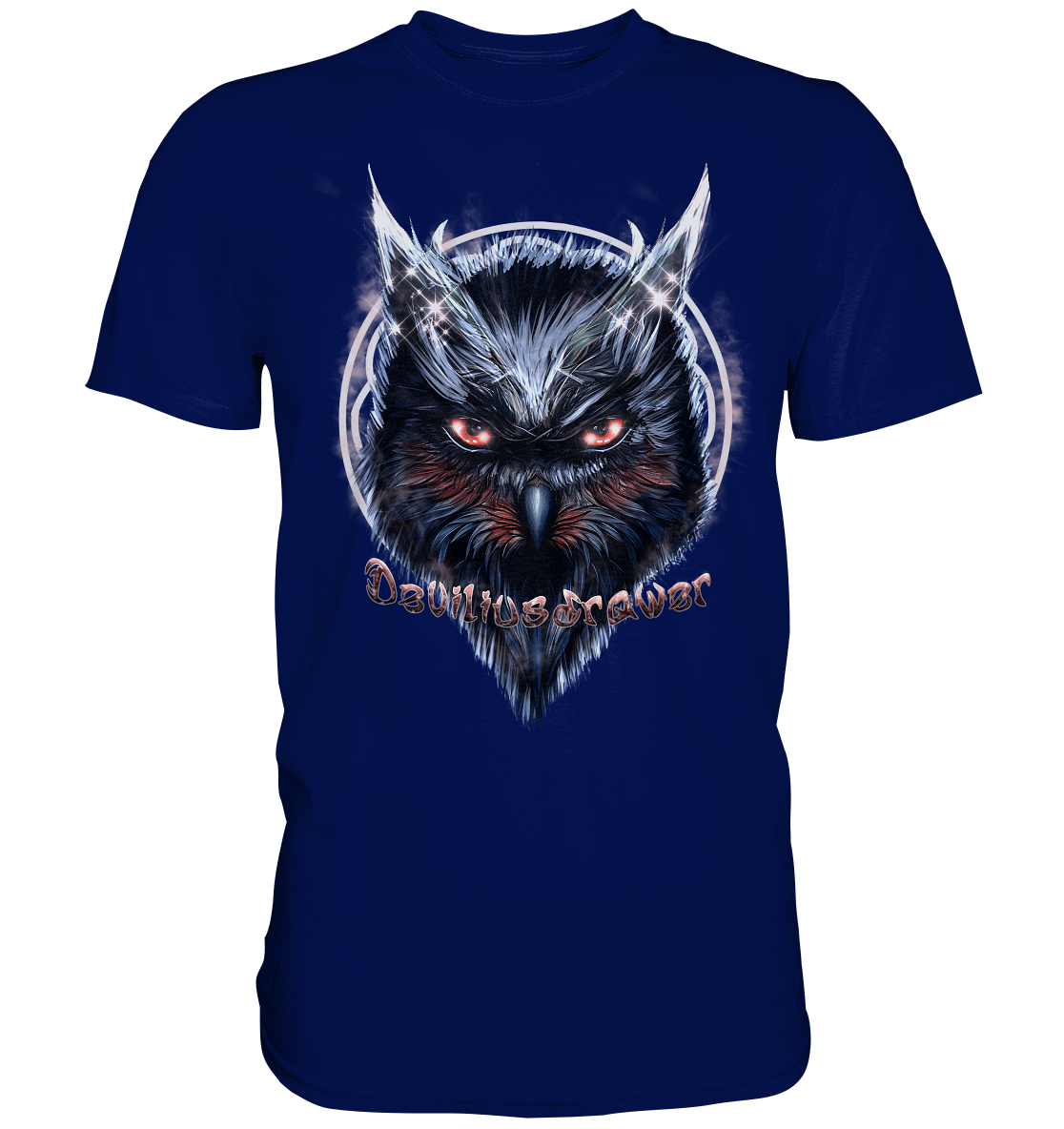 Deviliusdrawer Fire Owl - Premium Shirt