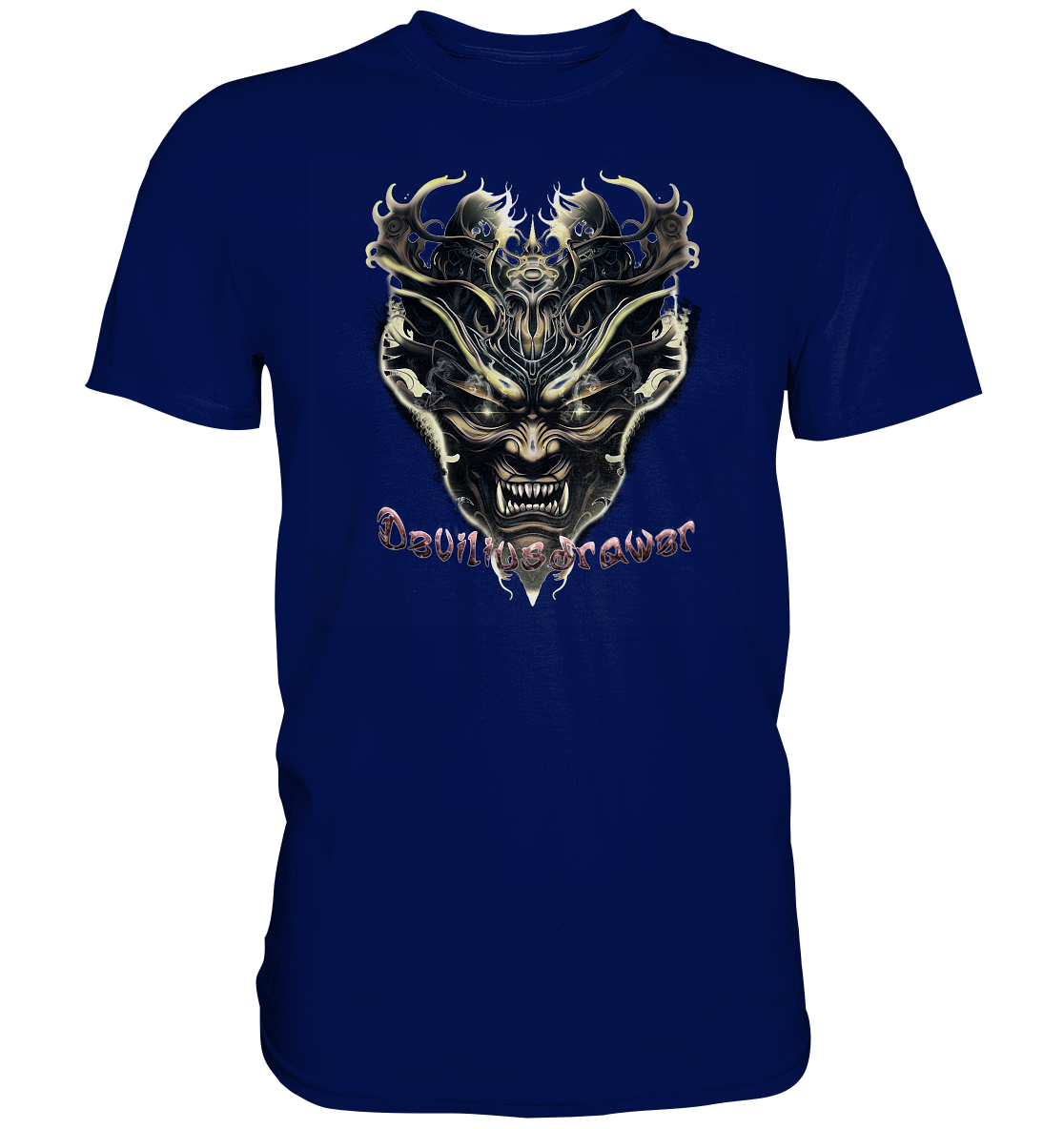 Deviliusdrawer Golden Demon Vampire - Premium Shirt