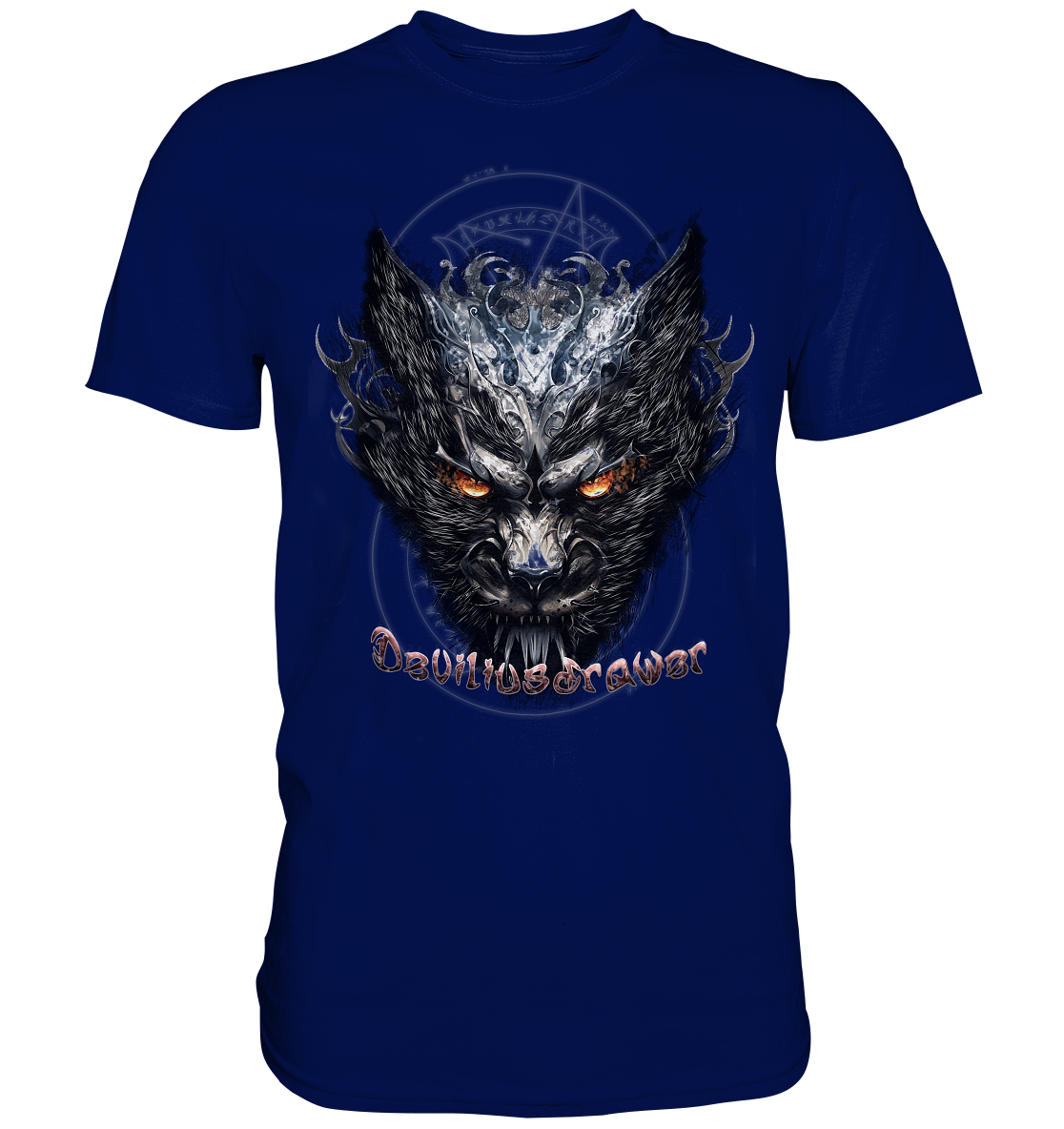 Deviliusdrawer Iron Cat - Premium Shirt