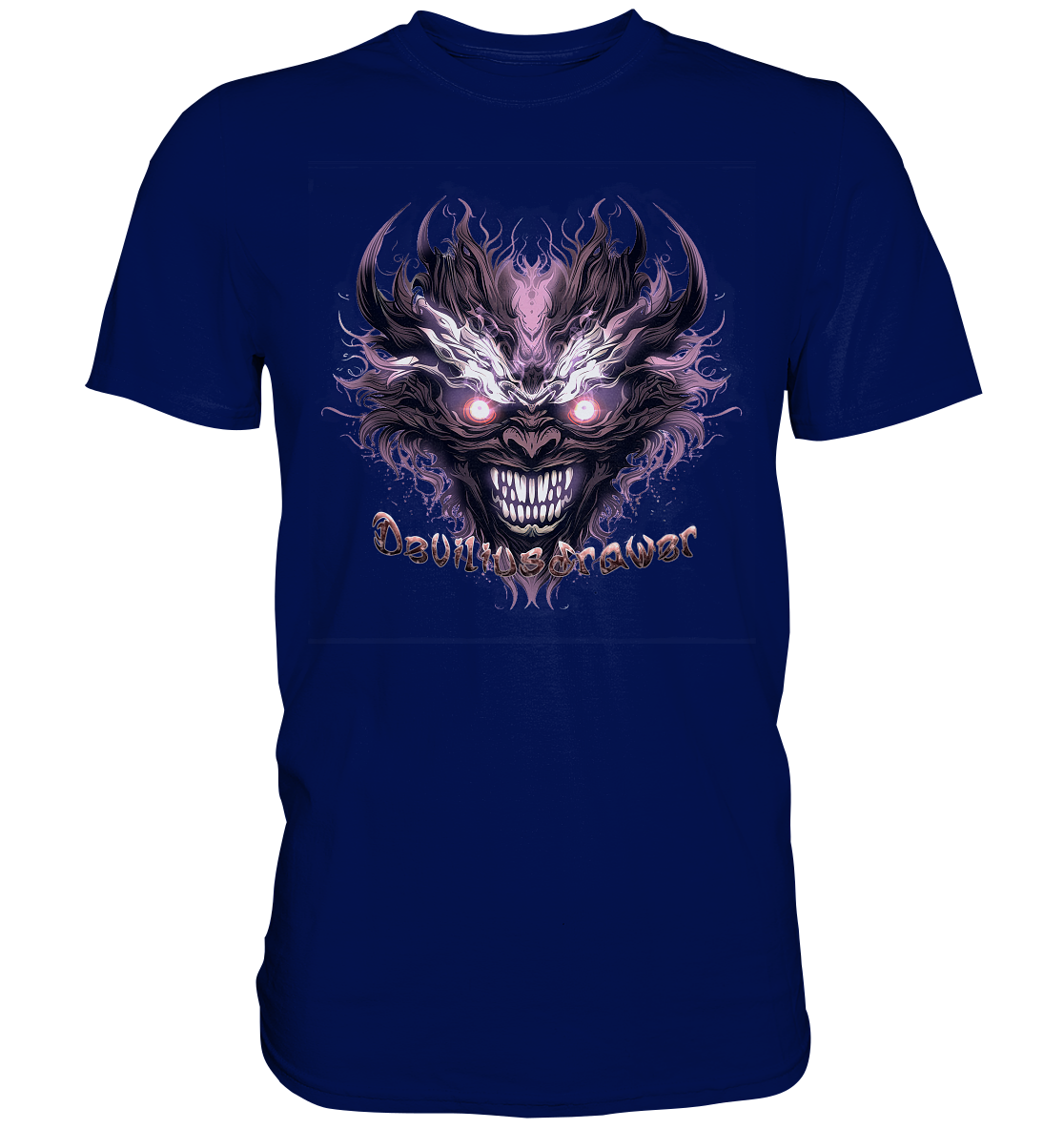 Deviliusdrawer Crazy Mask - Premium Shirt