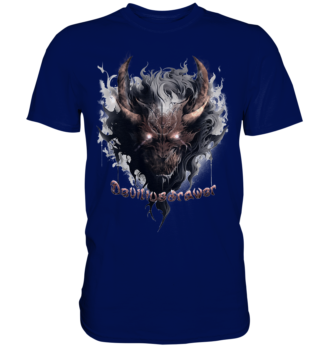 Deviliusdrawer Magic Redeyed Demon - Premium Shirt