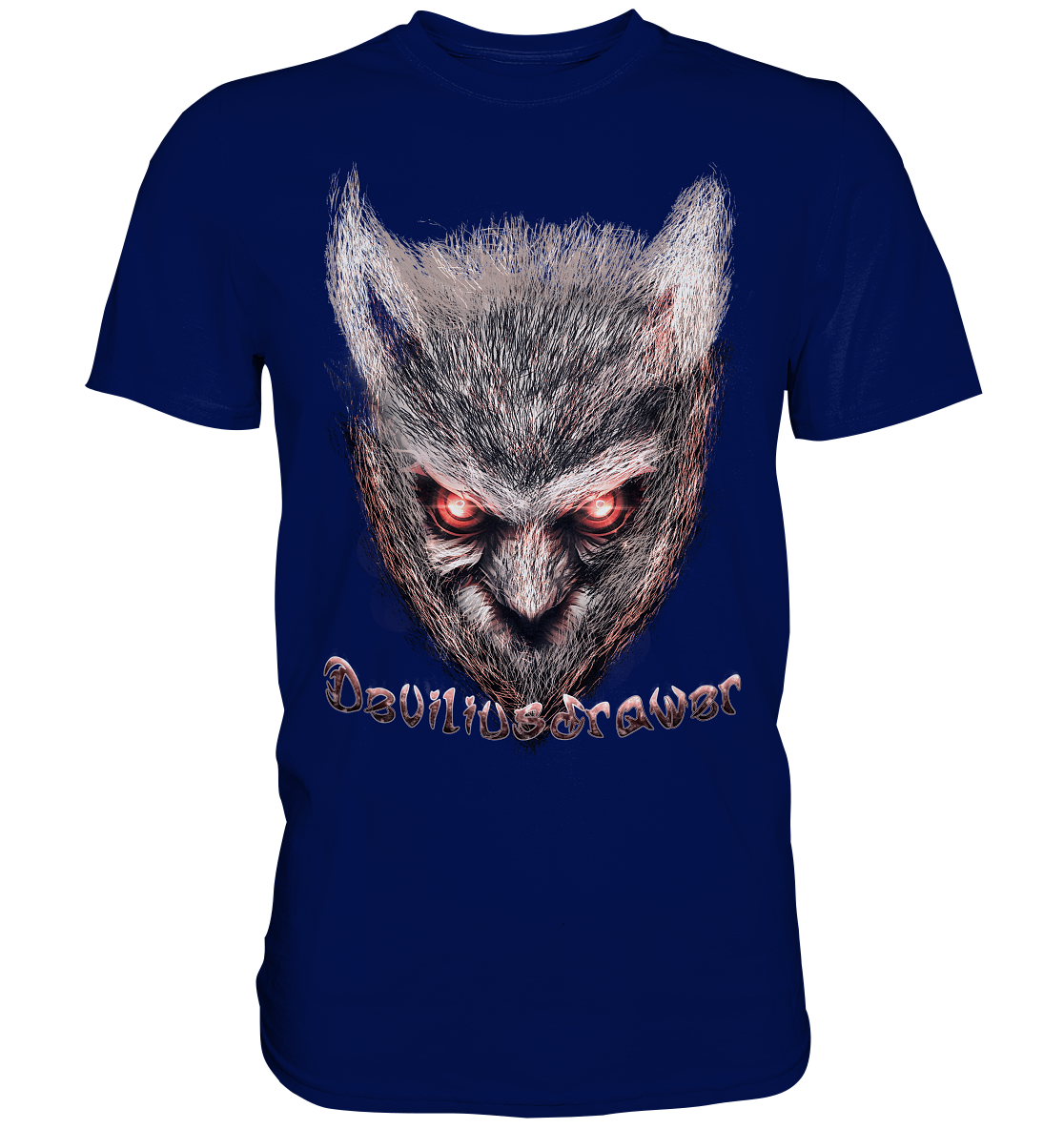 Deviliusdrawer Red Eyed Owl - Premium Shirt