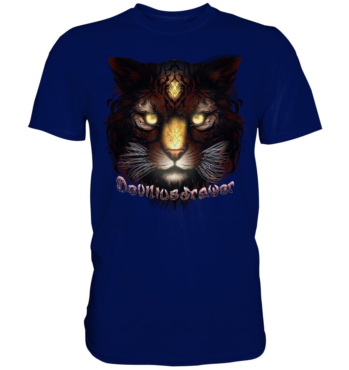 Deviliusdrawer Gold Tigercat - Premium Shirt