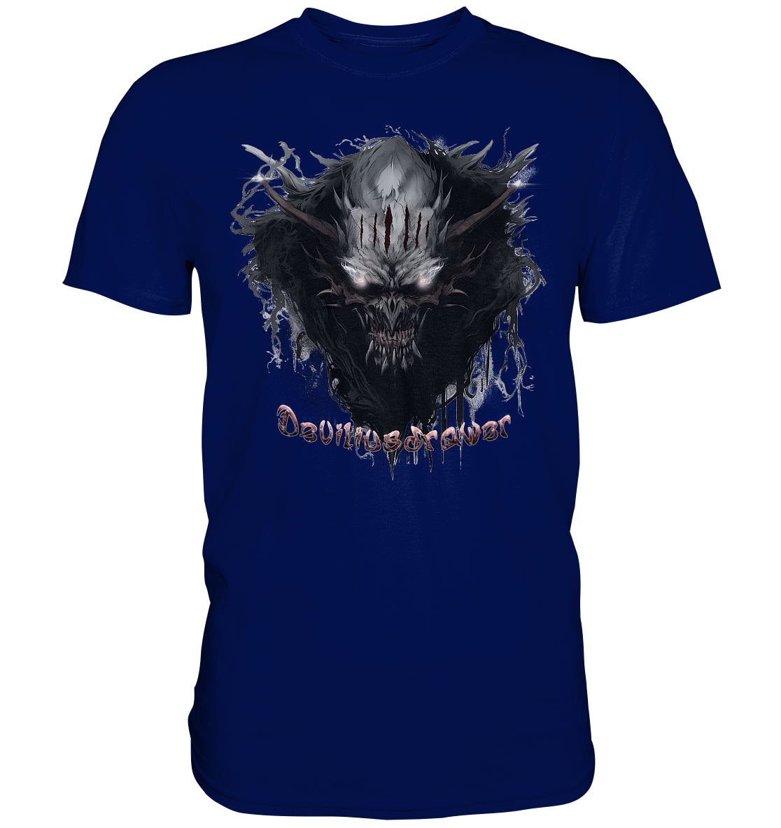 Deviliusdrawer Dark Smoke Demon - Premium Shirt