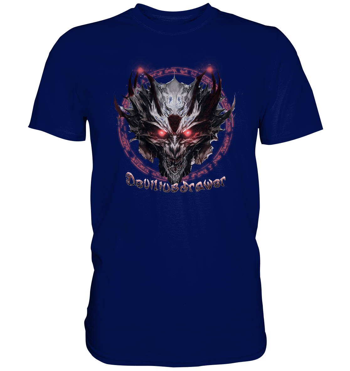 Deviliusdrawer Magic Glow Devil - Premium Shirt