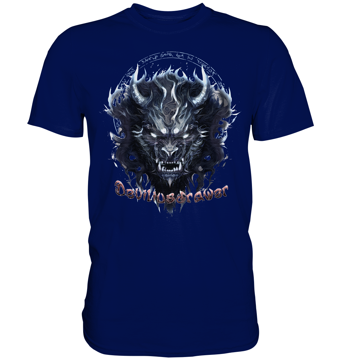 Deviliusdrawer Dark Wolf Mask - Premium Shirt