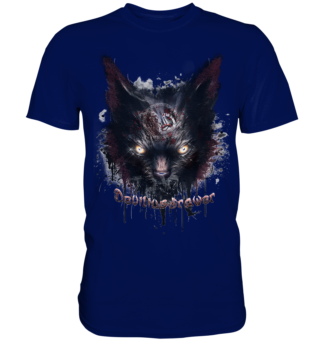 Deviliusdrawer Zombie Cat - Premium Shirt