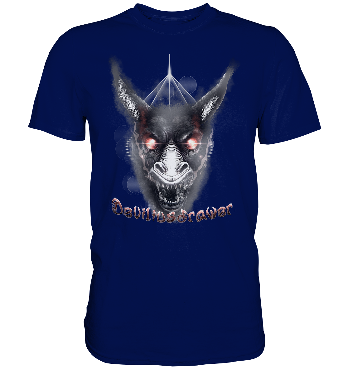 Deviliusdrawer Evil Donkey - Premium Shirt