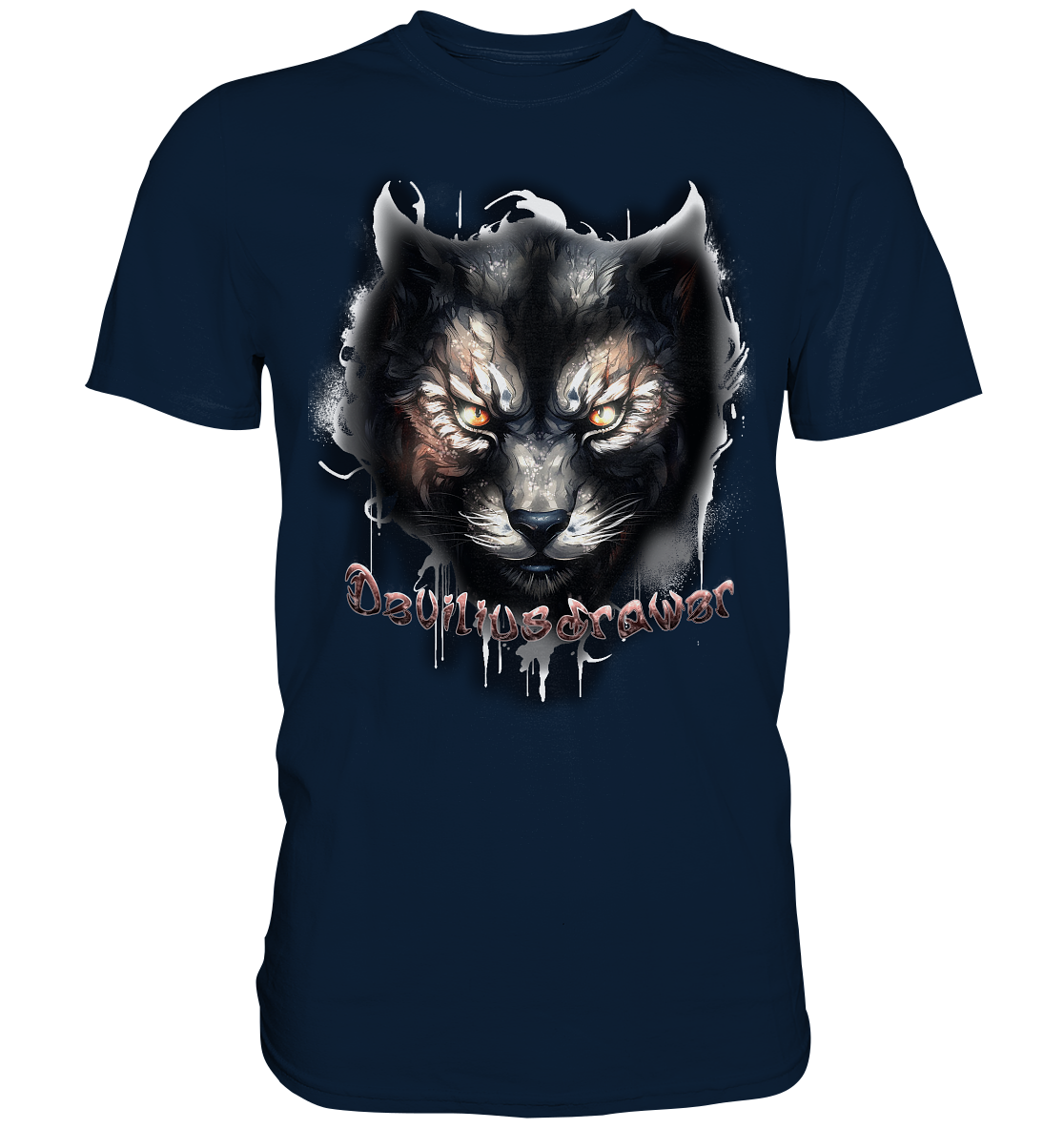 Deviliusdrawer Vampire Cat - Premium Shirt