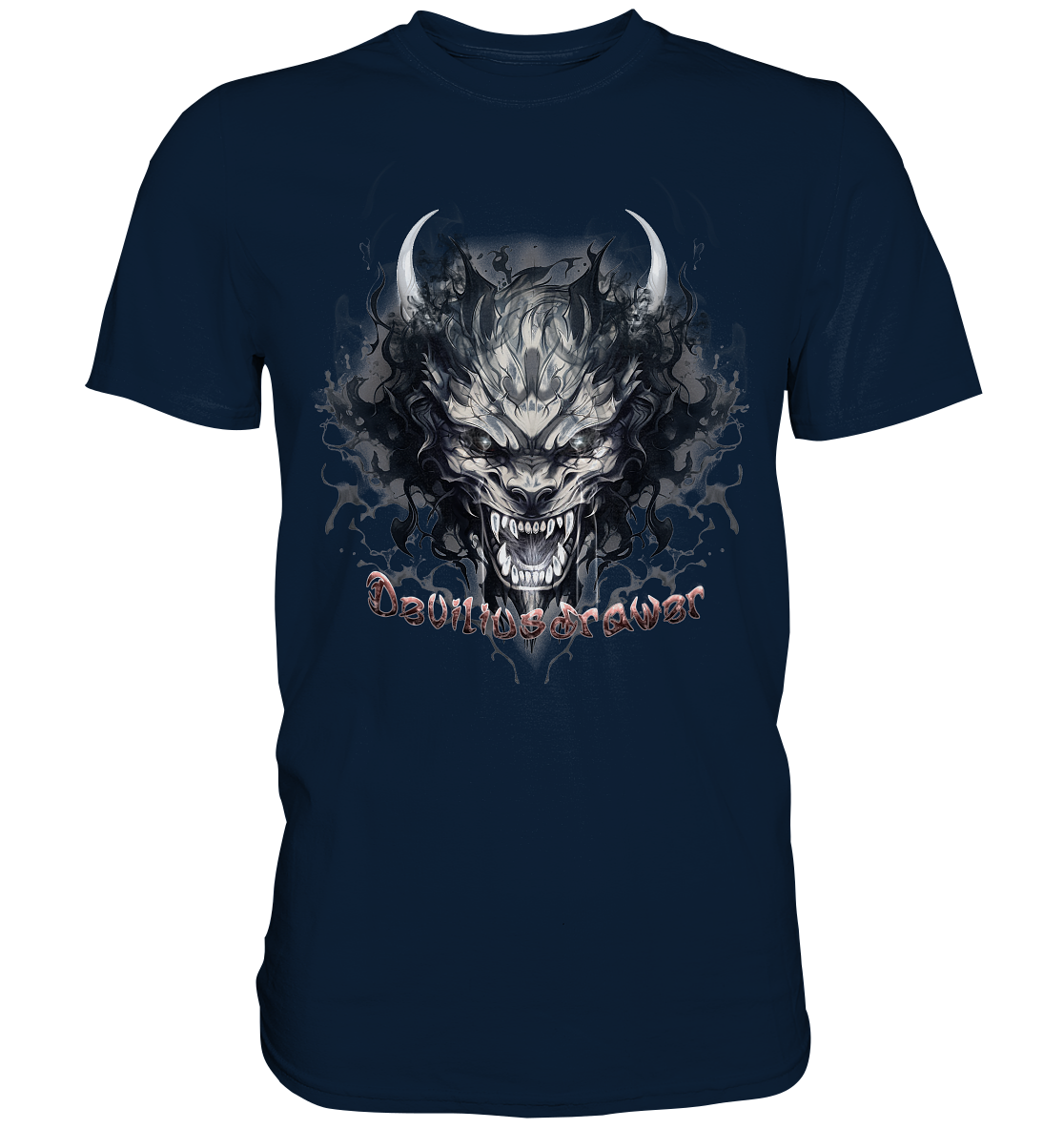 Deviliusdrawer Smoke Beast - Premium Shirt