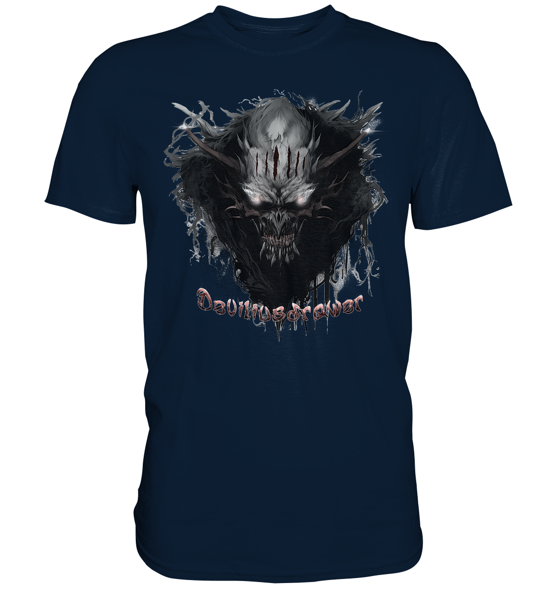 Deviliusdrawer Dark Smoke Demon - Premium Shirt
