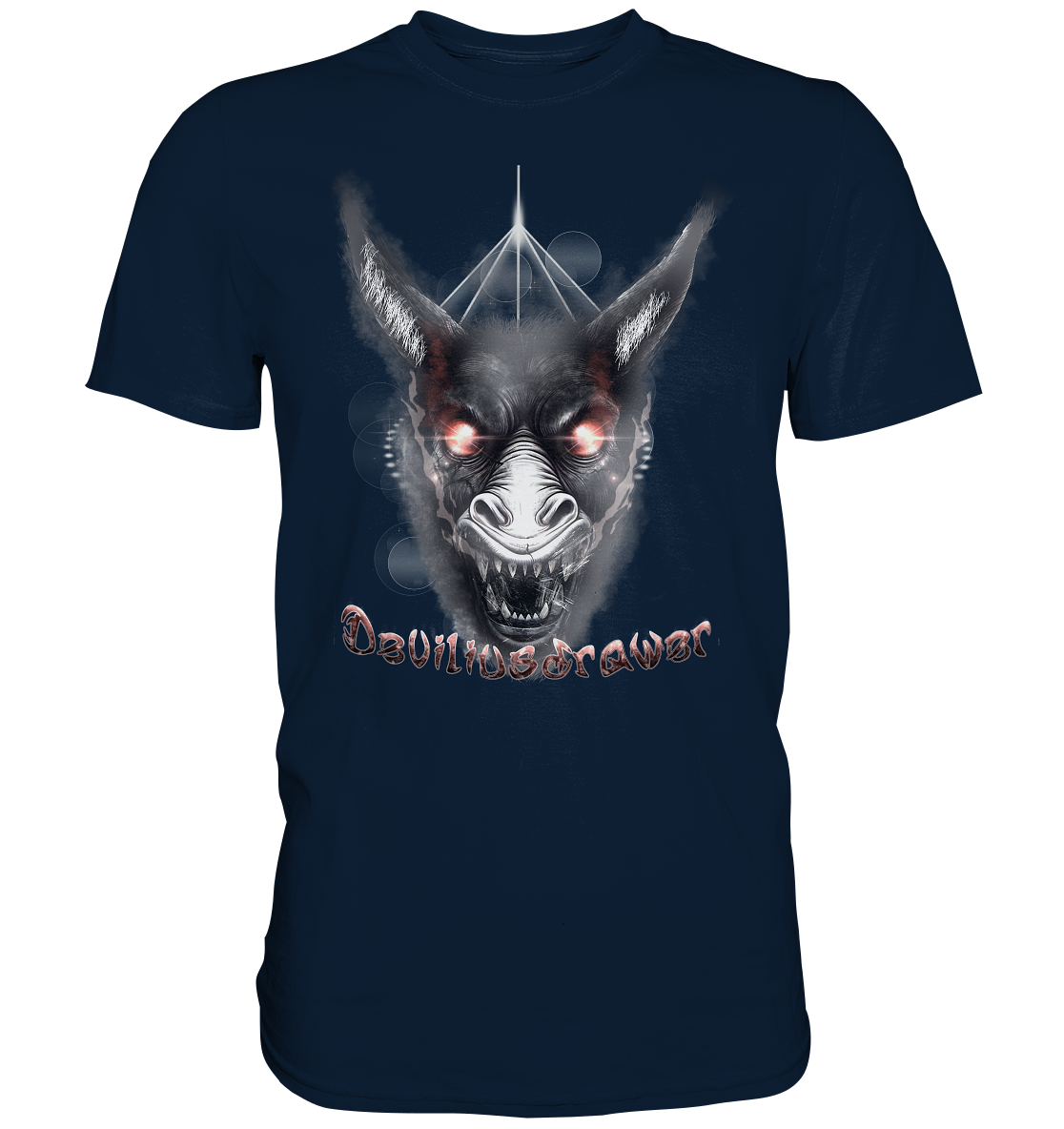 Deviliusdrawer Evil Donkey - Premium Shirt