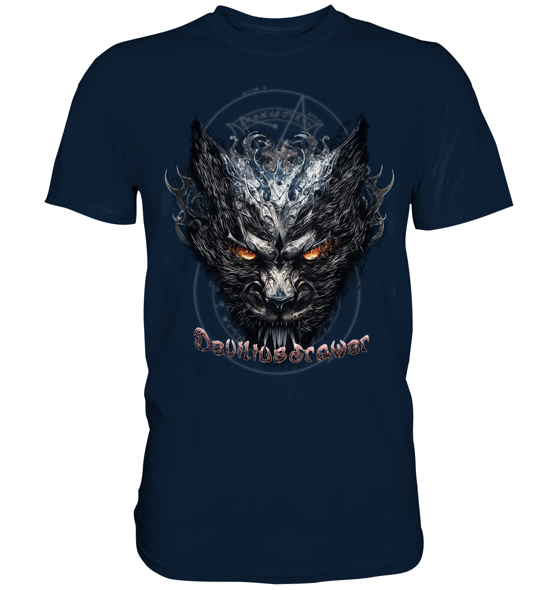 Deviliusdrawer Iron Cat - Premium Shirt