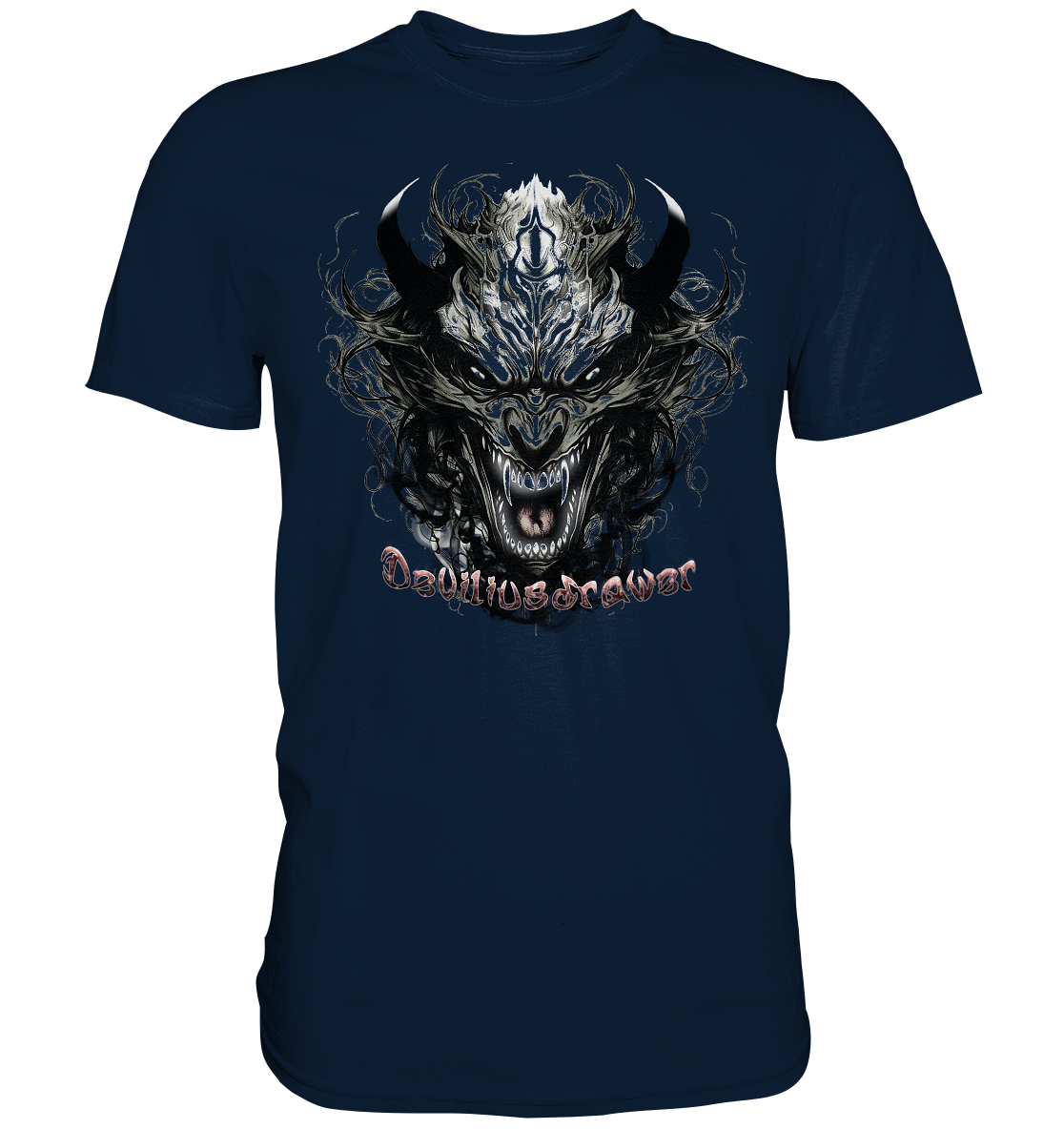 Deviliusdrawer Devil Vampire - Premium Shirt