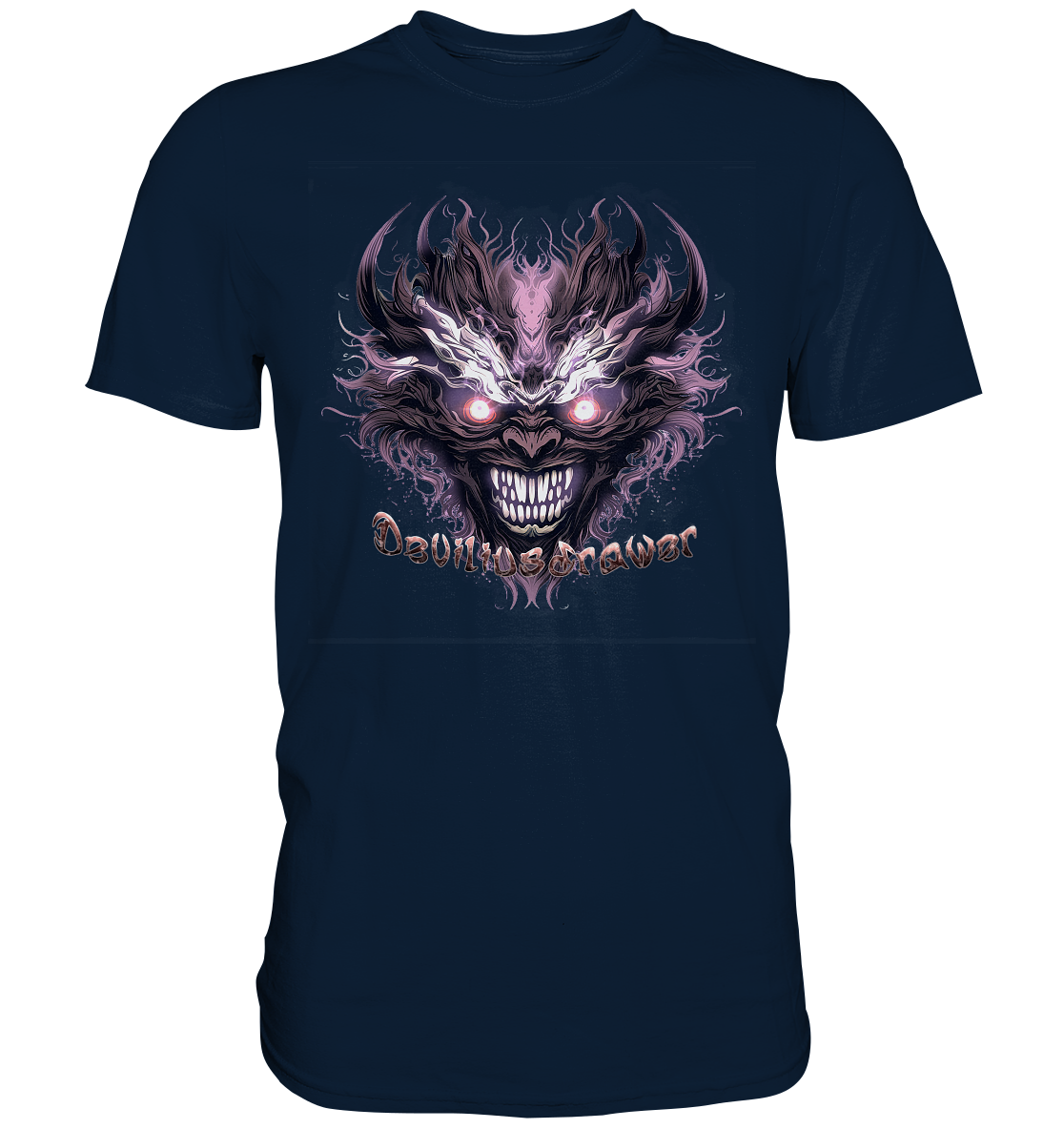 Deviliusdrawer Crazy Mask - Premium Shirt